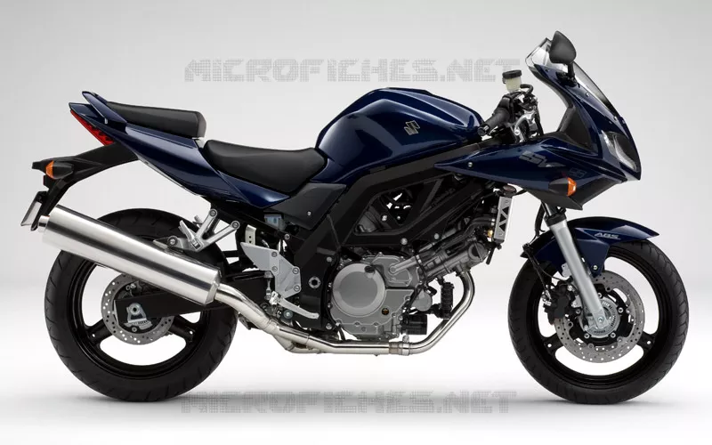 * PHOTOGRAPHIE DE COULEUR SV650SAK8 * Suzuki MOTO 650 SV 2010  SV650SL0(E2)
