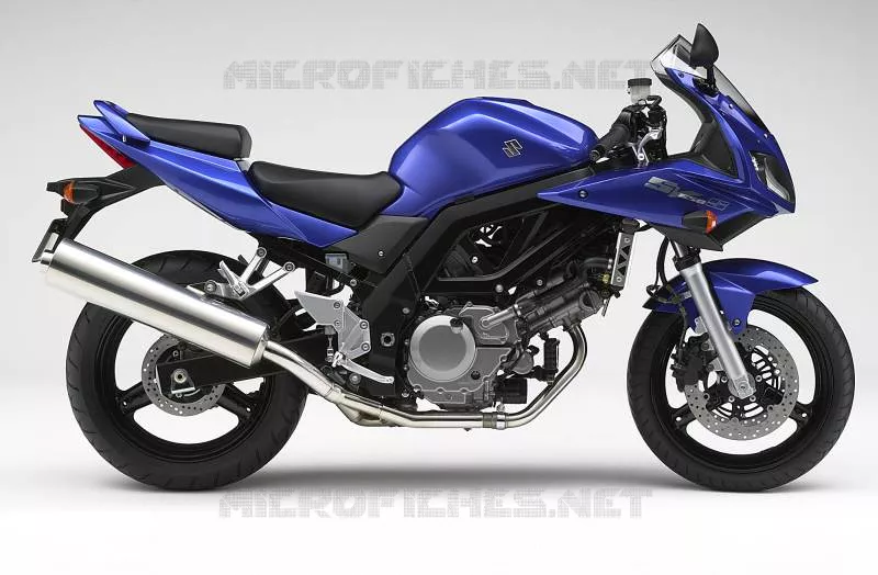 * PHOTOGRAPHIE DE COULEUR SV650SK5 * Suzuki MOTO 650 SV 2006  SV650UK6(E2)