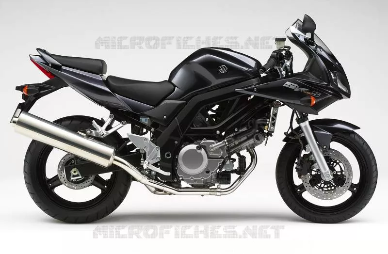 * PHOTOGRAPHIE DE COULEUR SV650SK6 * Suzuki MOTO 650 SV-S 2007  SV650SUAK7(E2)