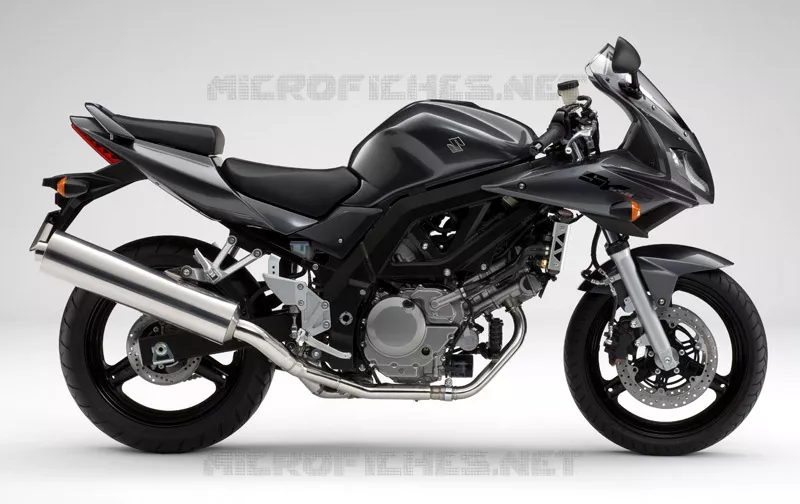 * PHOTOGRAPHIE DE COULEUR SV650SK8 * Suzuki MOTO 650 SV 2009  SV650UK9(E2)