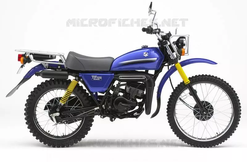 * PHOTOGRAPHIE DE COULEUR TF125K5 * Suzuki MOTO 125 Autres-modeles 2005  TF125K5(E1)