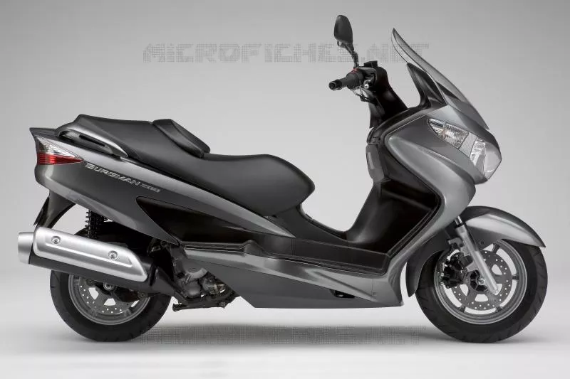 * PHOTOGRAPHIE DE COULEUR UH200K7 * Suzuki SCOOTER 200 BURGMAN 2007  UH200K7(P19)