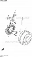 ALLUMAGE ROTOR   STATOR pour Suzuki BURGMAN 400 2015