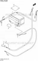 BATTERIE pour Suzuki BURGMAN 400 2015