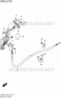 FREIN DE PARKING pour Suzuki BURGMAN 400 2015