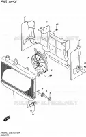 RADIATEUR pour Suzuki BURGMAN 400 2015