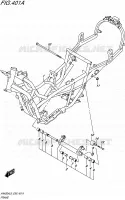 CADRE pour Suzuki BURGMAN 400 2016