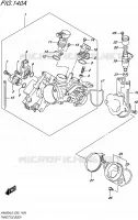 CORPS DE PAPILLON pour Suzuki BURGMAN 400 2016