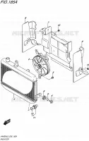 RADIATEUR pour Suzuki BURGMAN 400 2016