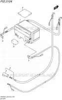 BATTERIE pour Suzuki BURGMAN 400 2016