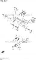 BEQUILLE pour Suzuki BURGMAN 400 2016