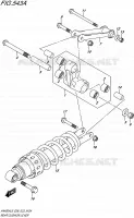 BIELLETTE D'AMORTISSEUR pour Suzuki BURGMAN 400 2016