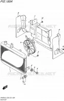 RADIATEUR pour Suzuki BURGMAN 400 2016