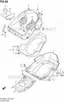 COFFRE pour Suzuki BURGMAN 400 2014