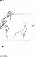 FREIN DE PARKING pour Suzuki BURGMAN 400 2014