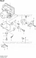 SYSTÈME ABS (AN400AL4_E99) pour Suzuki BURGMAN 400 2014