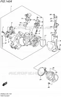 CORPS DE PAPILLON pour Suzuki BURGMAN 400 2015