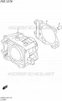 CYLINDRE pour Suzuki BURGMAN 400 2015