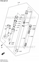 FOURCHE pour Suzuki BURGMAN 400 2015