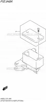 COUVERCLE MAITRE CYLINDRE (OPTIONAL) pour Suzuki BURGMAN 650 2015