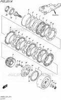 EMBRAYAGE pour Suzuki BURGMAN 650 2015