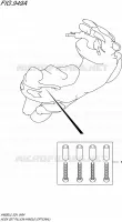 FIXATION DOSSERET (OPTIONAL) pour Suzuki BURGMAN 650 2015