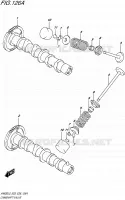 ARBRE A CAMES   VALVE pour Suzuki BURGMAN 650 2015