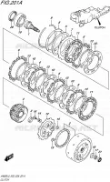 EMBRAYAGE pour Suzuki BURGMAN 650 2015