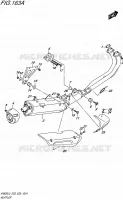 SILENCIEUX pour Suzuki BURGMAN 650 2015