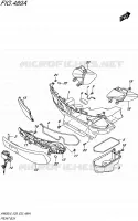 BOITE AVANT pour Suzuki BURGMAN 650 2016