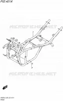 CADRE pour Suzuki BURGMAN 650 2016