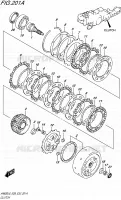 EMBRAYAGE pour Suzuki BURGMAN 650 2016
