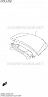 OPTIONS (COVER SET PILLION RIDER) pour Suzuki BURGMAN 650 2016