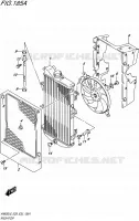 RADIATEUR pour Suzuki BURGMAN 650 2016