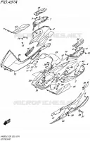 REPOSE PIEDS pour Suzuki BURGMAN 650 2016