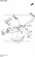 SILENCIEUX pour Suzuki BURGMAN 650 2016