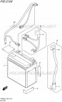 BATTERIE pour Suzuki BURGMAN 650 2015