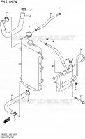 DURITE DE RADIATEUR pour Suzuki BURGMAN 650 2015