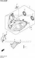 PHARE (N/REFLECTOR) pour Suzuki BURGMAN 650 2015