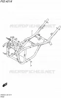 CADRE pour Suzuki BURGMAN 650 2016