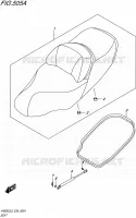 SELLE pour Suzuki BURGMAN 650 2016