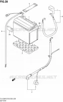 BATTERIE pour Suzuki V-STROM 1000 2006