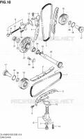 DISTRIBUTION pour Suzuki V-STROM 1000 2006