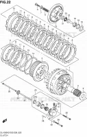 EMBRAYAGE pour Suzuki V-STROM 1000 2006