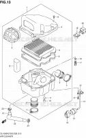 FILTRE A AIR pour Suzuki V-STROM 1000 2006
