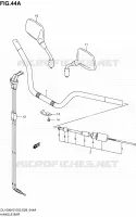 GUIDON (MODELE K4/K5/K6) pour Suzuki V-STROM 1000 2006