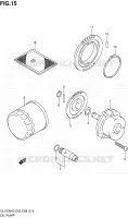 POMPE A HUILE pour Suzuki V-STROM 1000 2006