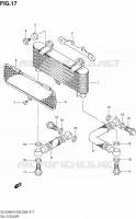 RADIATEUR D'HUILE pour Suzuki V-STROM 1000 2006
