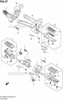 REPOSE PIED pour Suzuki V-STROM 1000 2006