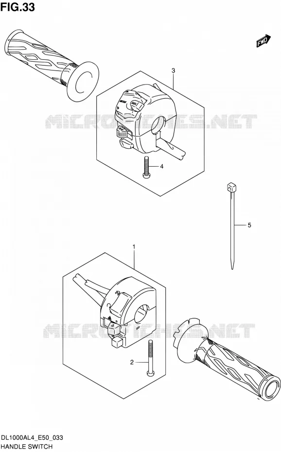 COMMODOS Suzuki MOTO 1000 V-STROM 2014  DL1000A L4 (E50)